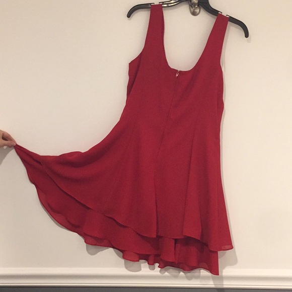 Hampton Nites Dresses & Skirts - ❤️ ❤️Cute dress size 8   Red Sleeveless swing